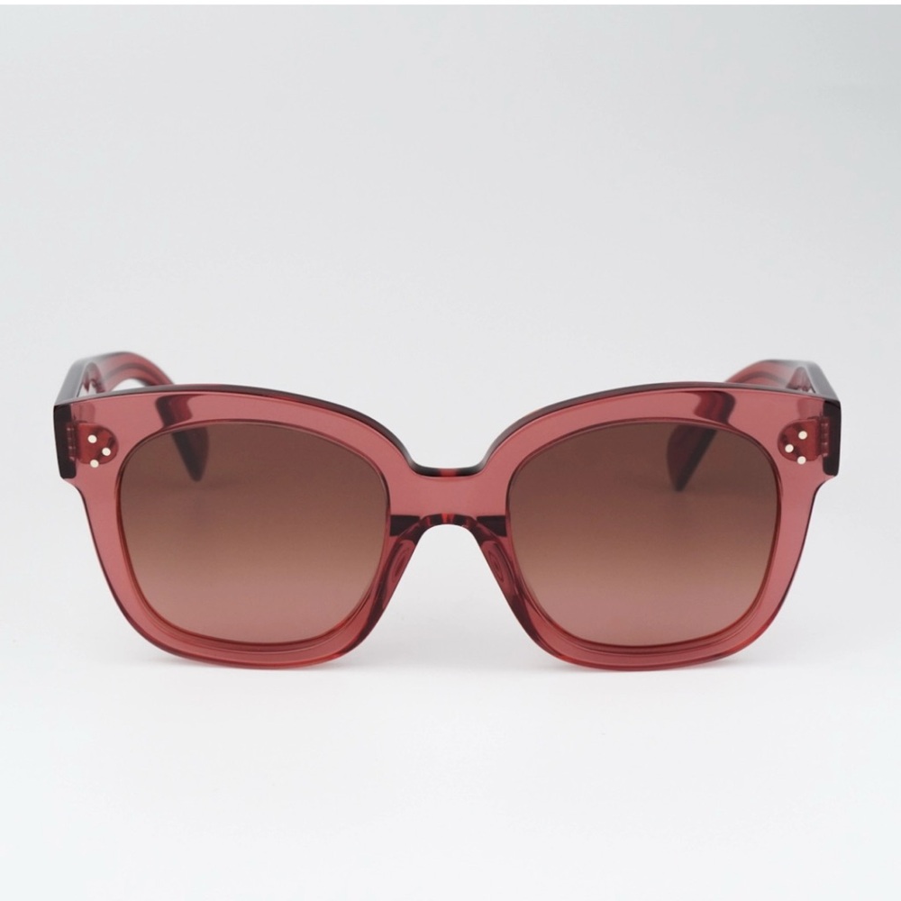 CELINE Bold 3 dot 54mm Gradient Square Sunglasses